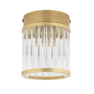 Lampa sufitowa SALETTO z designerskim ryflowanym kloszem SAL-OCZ-1 - Kutek