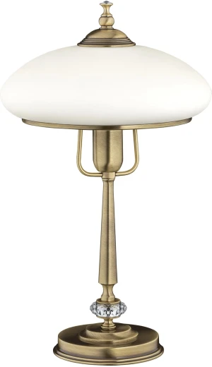 Lampa stołowa SAN MARINO z szklanym kloszem SAN-LG-1()CR - Kutek
