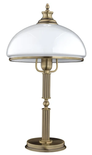 Lampa stołowa SORRENTO z szklanym kloszem SOR-LGR-1(P) - Kutek