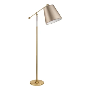 Lampa podłogowa ruchoma TADEA z abażurem TAD-LS-1(P/A) - Kutek