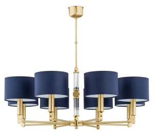 Żyrandol Glamour TAMARA z abażurami TAM-ZW-8(/A) - Kutek