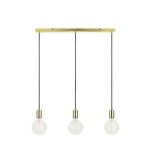 Lampa nad stół skandynawska wisząca SKY Brass 106335 - Markslojd