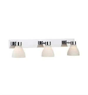 Kinkiet nowoczesny CASSIS IP44 Chrom/Opal 106370 - Markslojd