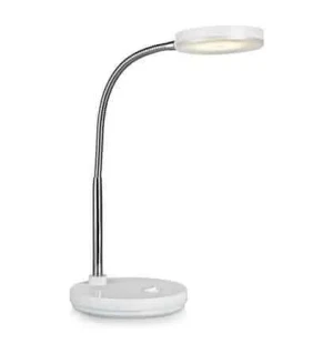 Lampa stołowa FLEX Biały/Chrom 106466 - Markslojd