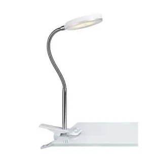 Lampa stołowa FLEX Klips, Biała 106470 - Markslojd