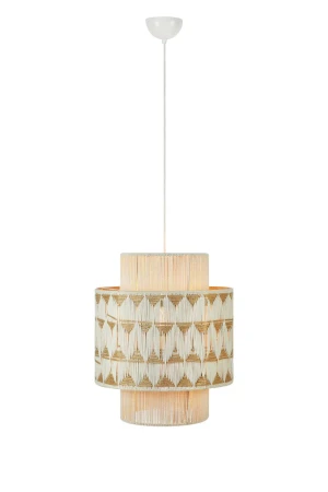 Lampa wisząca ANO 1L Beige/Nougat 108824 - Markslojd