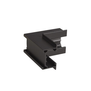 Łącznik kątowy wewnętrzny do szyn MICRO11 podtynkowy czarny NT0014 - MaxLight