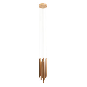Lampa wisząca ORGANIC złota ściemnialna P0524D – Maxlight