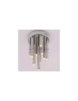 Oprawa sufitowa designerska ORGANIC CHROM ŚCIEMNIALNY C0117D - MaxLight