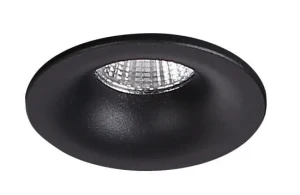 Lampa wpuszczana okrągła YUCA FIXED BLACK H0103 - MaxLight