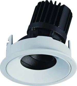 Lampa wpuszczana okrągła GALEXO BIAŁA H0106 - MaxLight
