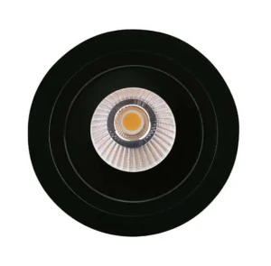Lampa wpuszczana HIDEN CZARNA H0110 - MaxLight