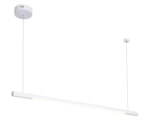 Lampa wisząca biurowa  ORGANIC HORIZON BIAŁA P0357 - MaxLight