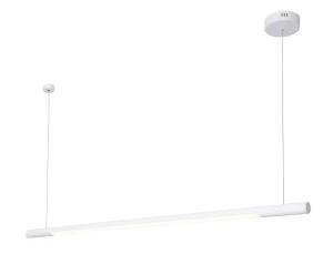 Lampa wisząca biurowa  ORGANIC HORIZON BIAŁA P0361 - MaxLight