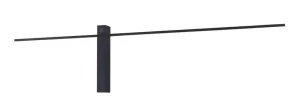Kinkiet nowoczesny  SABRE CZARNY W0283 - MaxLight