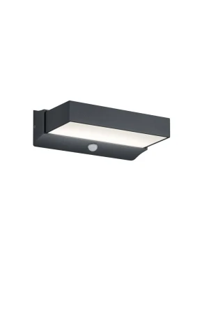 Kinkiet zewnętrzny LED 11W 3000K IP54 antracytowy z czujnikiem ruchu CUANDO 226669242 - Trio