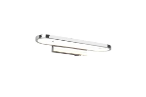 Kinkiet łazienkowy chrom 17W LED 3000K GIANNI 283770106 - Trio
