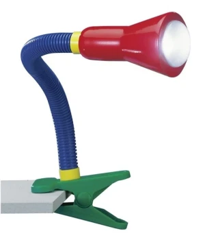 Lampa stołowa na klips kolorowa FLEXO 5028010-17 - Trio