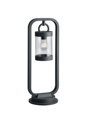 Słupek ogrodowy  latarenka czarna IP44 SAMBESI 504160142 - Trio