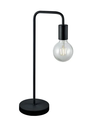 Lampa stołowa czarna nowoczesna DIALLO 508000132 - Trio