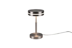 Lampa stołowa przełącznik kablowy nikiel mat FRANKLIN 526510107 - Trio