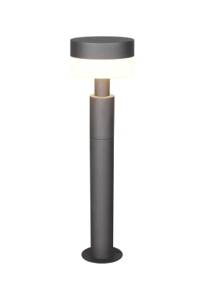 Słupek ogrodowy LED 8W 3000K antracyt  IP54  MACKENZIE 530561142 - Trio