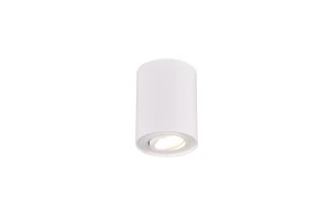 Lampa sufitowa biała tubka ruchoma COOKIE 612900131 - Trio