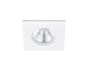 Oprawa wpuszczana biała LED 5.5W 3000K IP65 do zabudowy ZAGROS 650610131 - Trio
