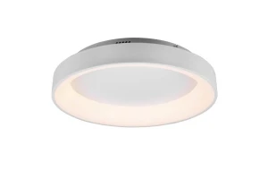 Lampa sufitowa biała plafon na pilota LED 48W CCT+DIM GIRONA 671290131 - Trio