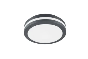 Lampa sufitowa zewnętrzna IP54 z czujnikiem ruchu na taras PIAVE 676960142 - Trio