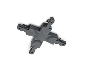 Łącznik X czarny DUOLINE TRACK SYSTEM 702432 - Trio