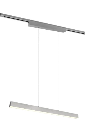 Lampa wisząca nikiel mat 3000K LED 29W do szyn DUOLINE 73043107 - Trio