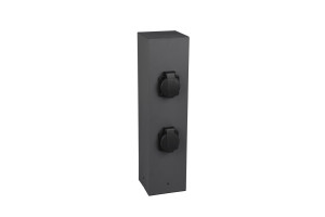 Kolumna gniazdkowa Antracyt IP54 2 gniazdka 230V GARDEN SOCKET 9964-42 - Trio