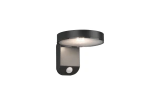 Kinkiet solarny zewnętrzny antracyt  z czujnikiem ruchu 4,5W LED IP44 POSADAS R22251142 - RL
