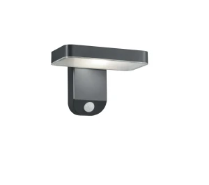 Kinkiet solarny zewnętrzny antracyt z czujnikiem ruchu 4.5W 3000K ESQUEL R22261142 - RL