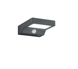 Kinkiet antracytowy zewnętrzny solarny z czujnikiem ruchu LED 4.8W 3000K FOMOSA R22281142 - RL