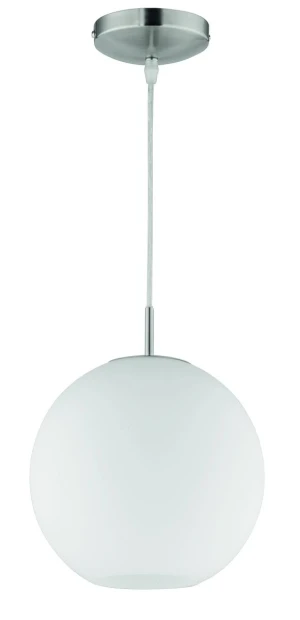 Lampa wisząca nowoczesna z białym kloszem do kuchni MOON R30152507 - RL