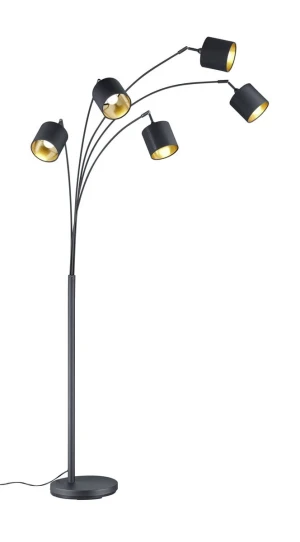 Lampa stojąca podłogowa z włącznikiem nożnym abażurowa TOMMY R46330579 - RL
