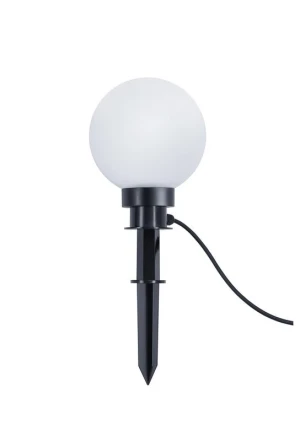 Lampa stojąca zewnętrzna z klinem IP44 czarna BOLO R57042001 - RL