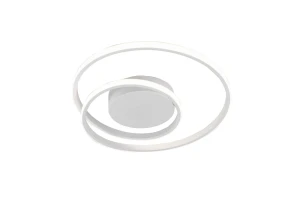 Lampa sufitowa biała do sypialni LED 22W 3000K z funkcją 3-STEP DIM ZIBAL R62911131 - RL