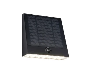 Kinkiet zewnętrzny hybrydowy solar+USB IP44 z czujnikiem ruchu 6W 4000K  ALVORADA HYBRID R23326102 - RL