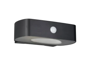 Kinkiet zewnętrzny hybrydowy solar+USB IP44 z czujnikiem ruchu 6W 4000K BILBAO HYBRID R23336202 - RL
