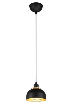 Lampa wisząca nowoczesna metalowa czarna PUNCH R30811032 - RL
