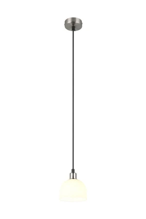 Lampa wisząca stylowa nikiel mat do jadalni MOLLY R31861007 - RL
