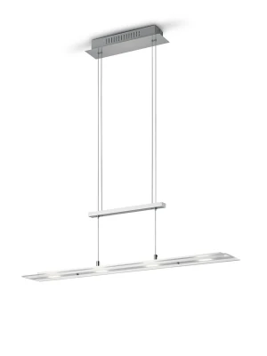 Lampa wisząca regulowana nad stół 4x5W LED 3000K nikiel MILOS R32004107 - RL