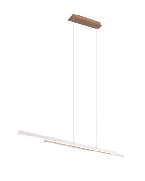 Lampa wisząca nad stół regulowana LED 22W 3000K szara ODIO R37882176 - RL