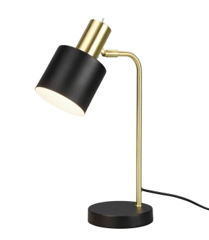 Lampa stołowa ADAM czarny+złoty R51041080 - RL