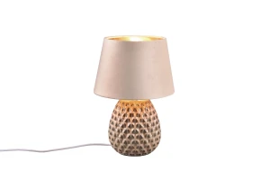 Lampa stołowa ceramiczna E14 beżowa ARIANA R51531944 - RL