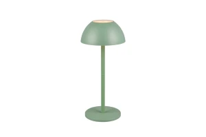 Przenośna lampa stojąca na zewnątrz RICARDO pistacjowy R54106149 - RL