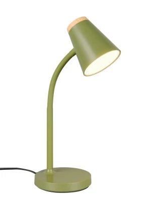 Lampa stołowa nowoczesna w kolorze zielonym PONGO R55831115 - RL